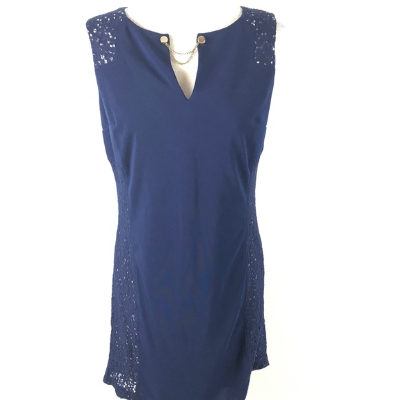 Nine West Dresses & Skirts - Nine West‎ Navy/Nude Sheath Dress